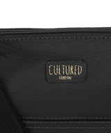 'Dalida' Black Leather Small Cross Body Bag image 5
