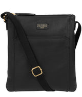 'Lucie' Black Leather Small Cross Body Bag image 1