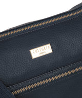 'Paula' Denim Leather Cross Body Bag Pure Luxuries London