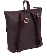 'Josie' Fig Leather Backpack image 3
