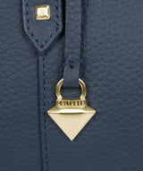 'Tabia' Denim Leather Tote Bag Pure Luxuries London