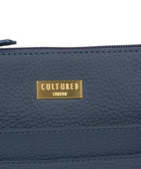 'Joan' Denim Leather Cross Body Bag Pure Luxuries London