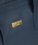 'Farah' Denim Leather Tote Bag image 5