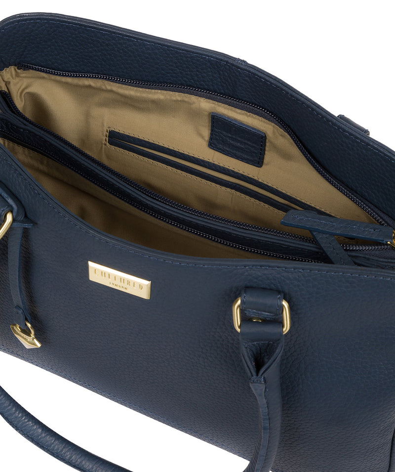'Kiona' Denim Leather Handbag image 4