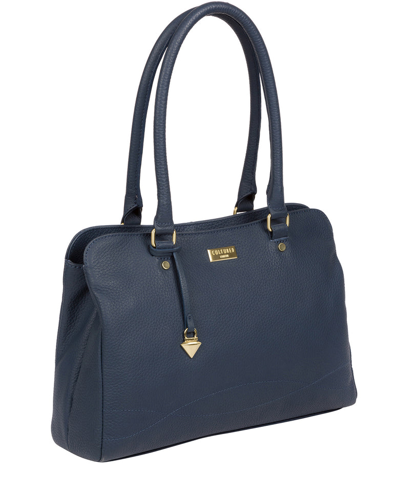 'Kiona' Denim Leather Handbag image 6