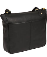 'Aria' Black Leather Cross Body Bag image 3