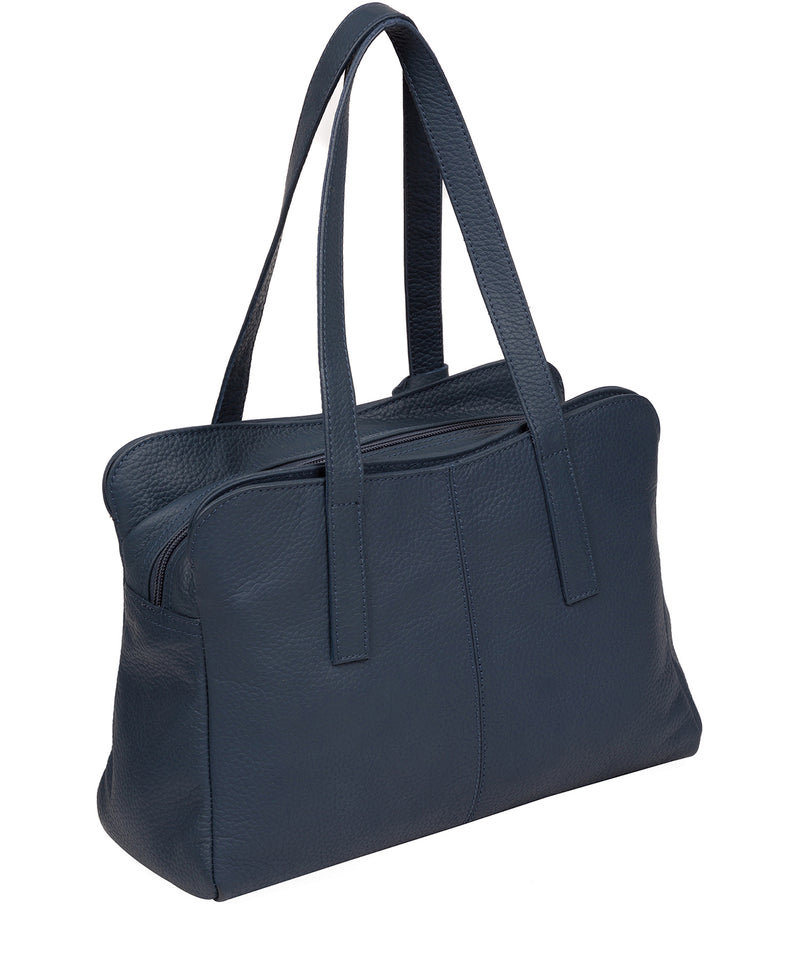 'Liana' Denim Leather Handbag image 3