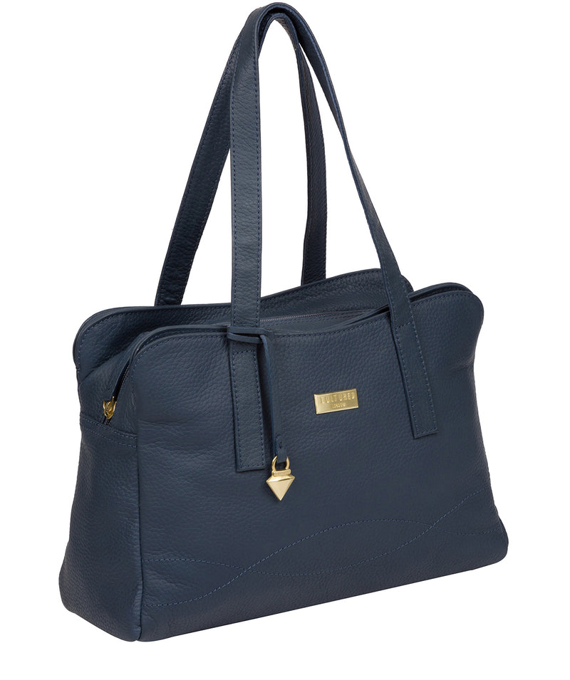 'Liana' Denim Leather Handbag image 6