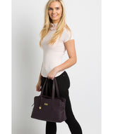 'Liana' Fig Leather Handbag image 2