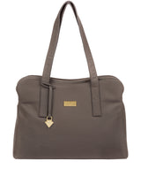'Liana' Grey Leather Handbag image 1