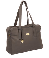 'Liana' Grey Leather Handbag image 6