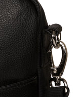'Reagan' Black Leather Workbag image 6