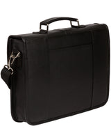 'Riley' Black Leather Workbag image 3