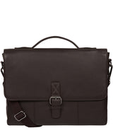 'Clarke' Brown Leather Workbag image 1