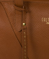 'Greta' Tan Leather Shoulder Bag image 6