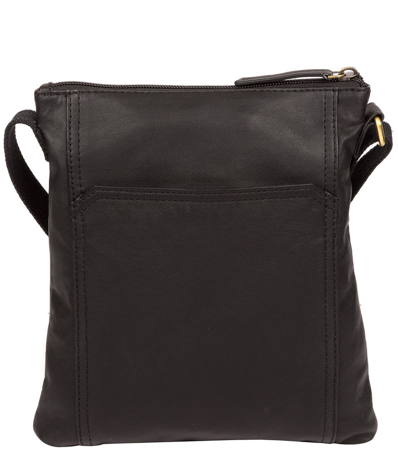 'Lucie' Ebony Leather Cross Body Bags  image 3