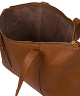'Ombra' Tan Leather Tote Bag Pure Luxuries London