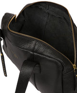 'Johanson' Black Leather Handbag image 4