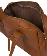 'Johanson' Tan Leather Handbag Pure Luxuries London
