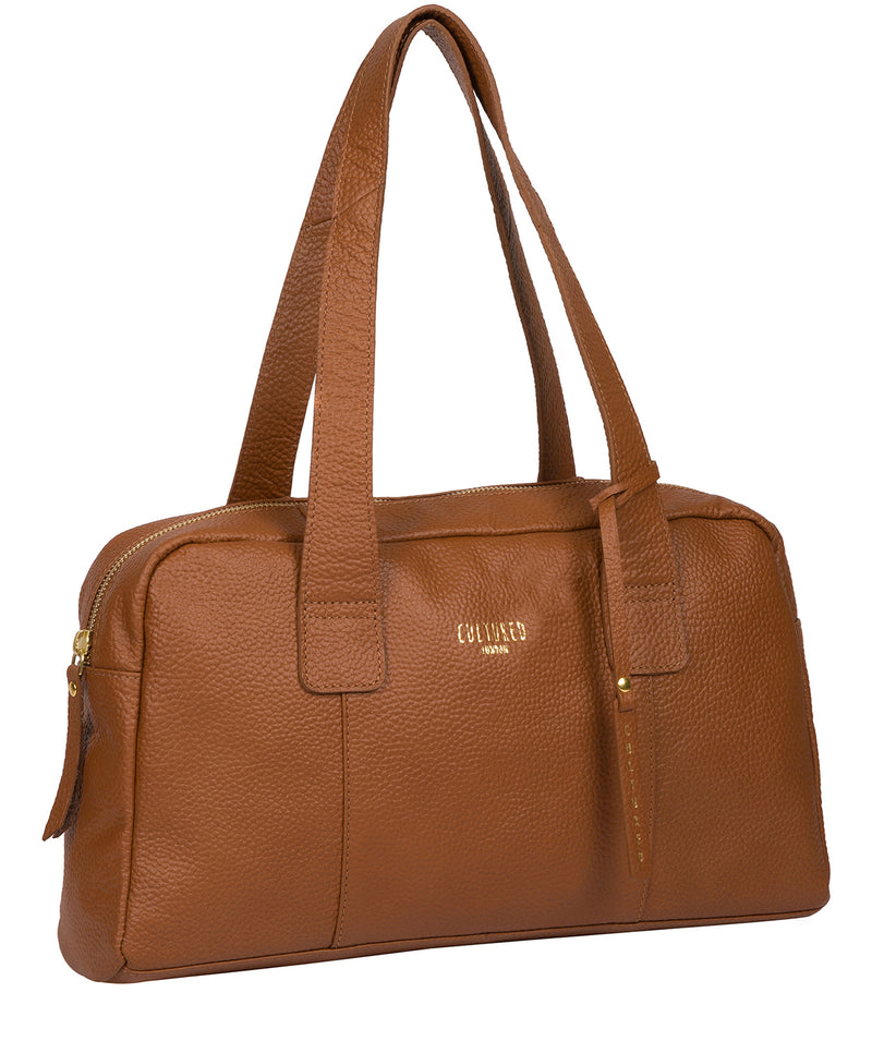 'Johanson' Tan Leather Handbag image 5