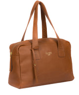 'Saldana' Tan Leather Handbag image 5
