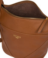 'Olsen' Tan Leather Shoulder Bag image 4