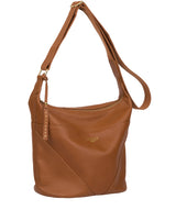 'Olsen' Tan Leather Shoulder Bag image 5