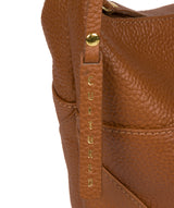 'Olsen' Tan Leather Shoulder Bag image 6