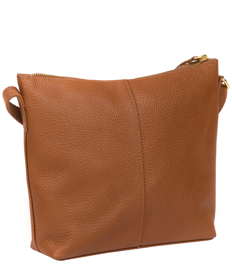 'Jenny' Tan Leather Cross Body Bag image 3