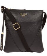'Rebecca' Black Leather Cross Body Bag image 1