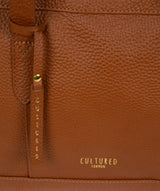 'Silvana' Tan Leather Tote Bag Pure Luxuries London