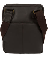 'Fargo' Brown Leather Cross Body Bag image 3