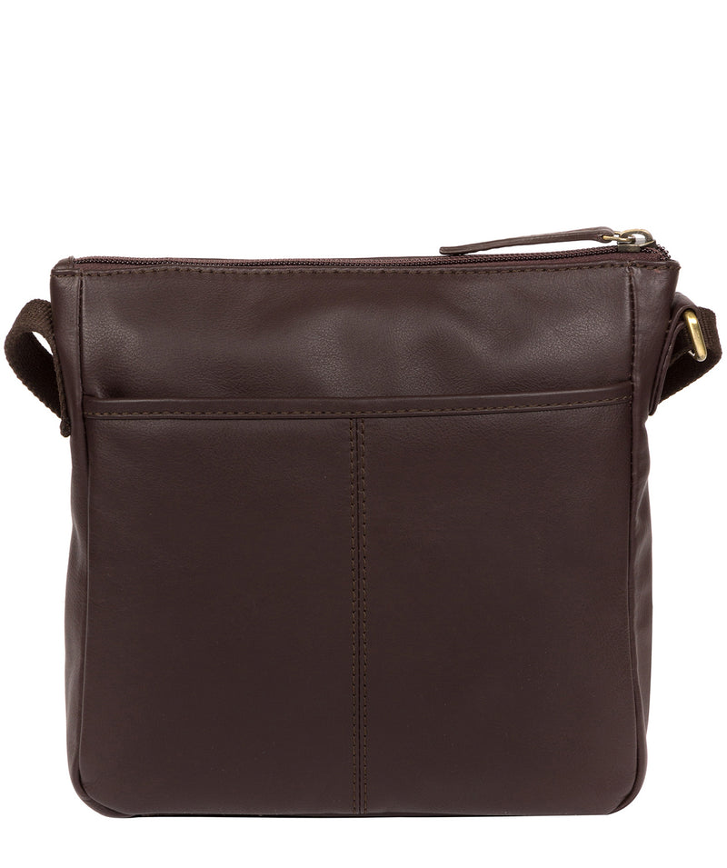 'Elna' Brown Leather Cross Body Bag image 3