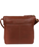 'Elna' Cognac Leather Cross Body Bag image 3
