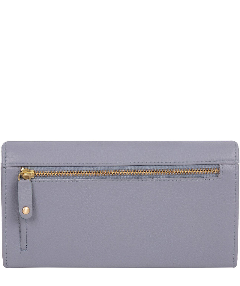 'Harlow' Pale Blue Leather Purse