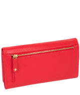 'Harlow' Royal Red Leather Purse