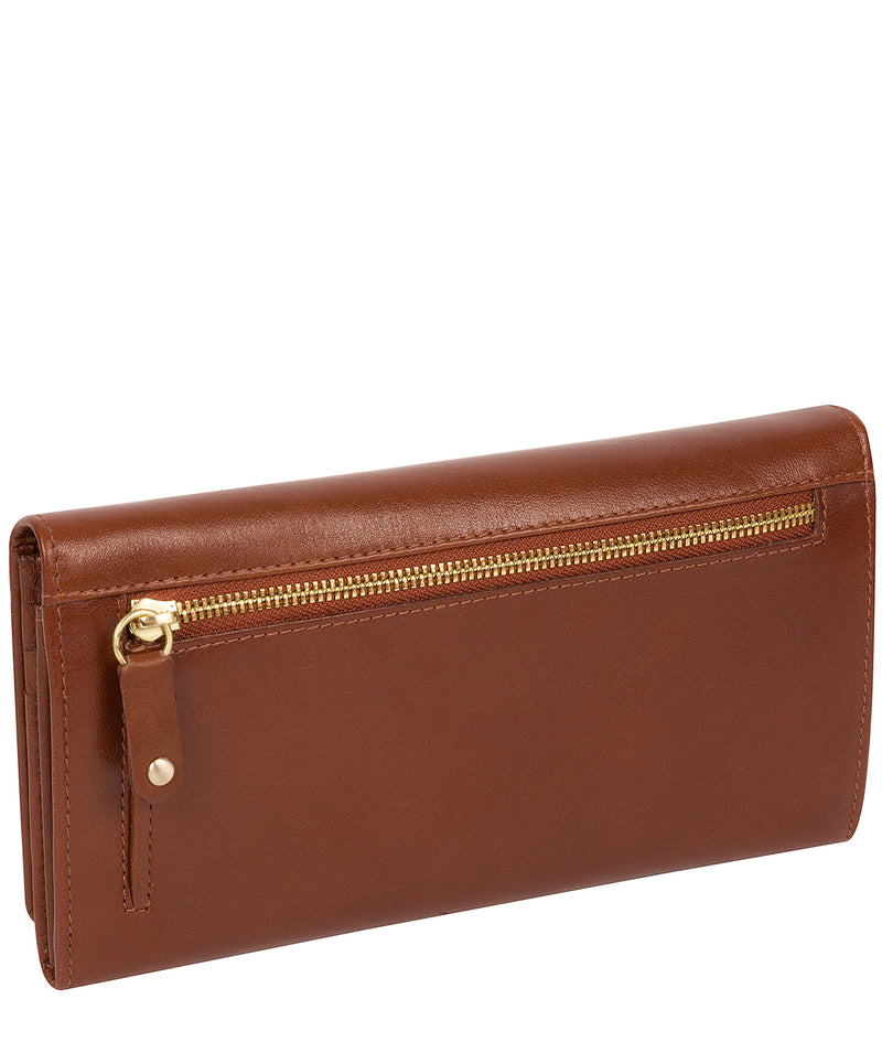 'Harlow' Saddle Leather Purse Pure Luxuries London