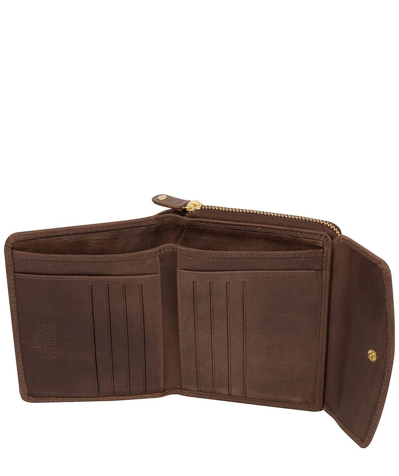 'Allergra' Vintage Brown Leather Purse
