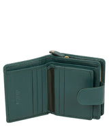 'Annalise' Hunter Green Leather Purse Pure Luxuries London