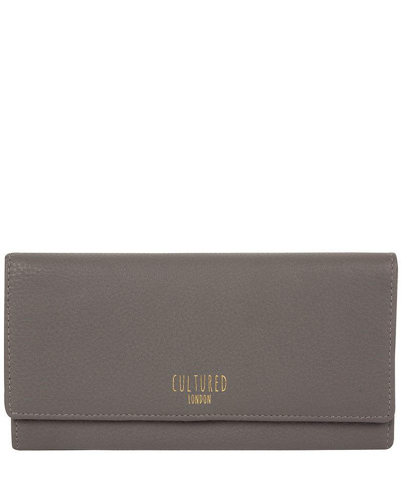 'Lorelei' Grey Leather Purse