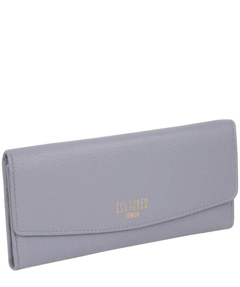 'Talulla' Pale Blue Leather Purse Pure Luxuries London