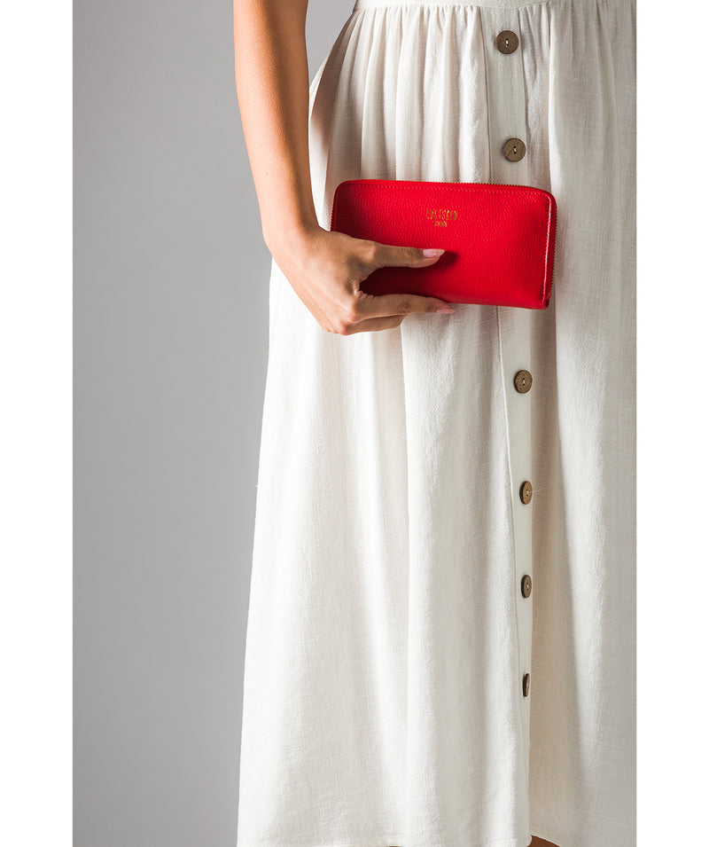 'Talulla' Red Leather Purse