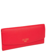 'Talulla' Royal Red Grey Leather Purse