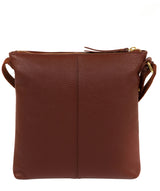 'Celia' Cognac Leather Cross Body Bag image 3