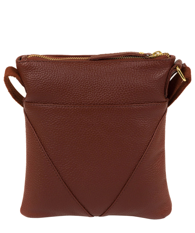 'Rebecca' Cognac Leather Cross Body Bag image 3