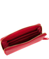 'Tabitha' Red Leather Purse Pure Luxuries London