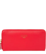 'Tabitha' Royal Red Leather Purse