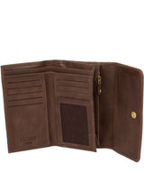 'Odette' Vintage Brown Leather Purse