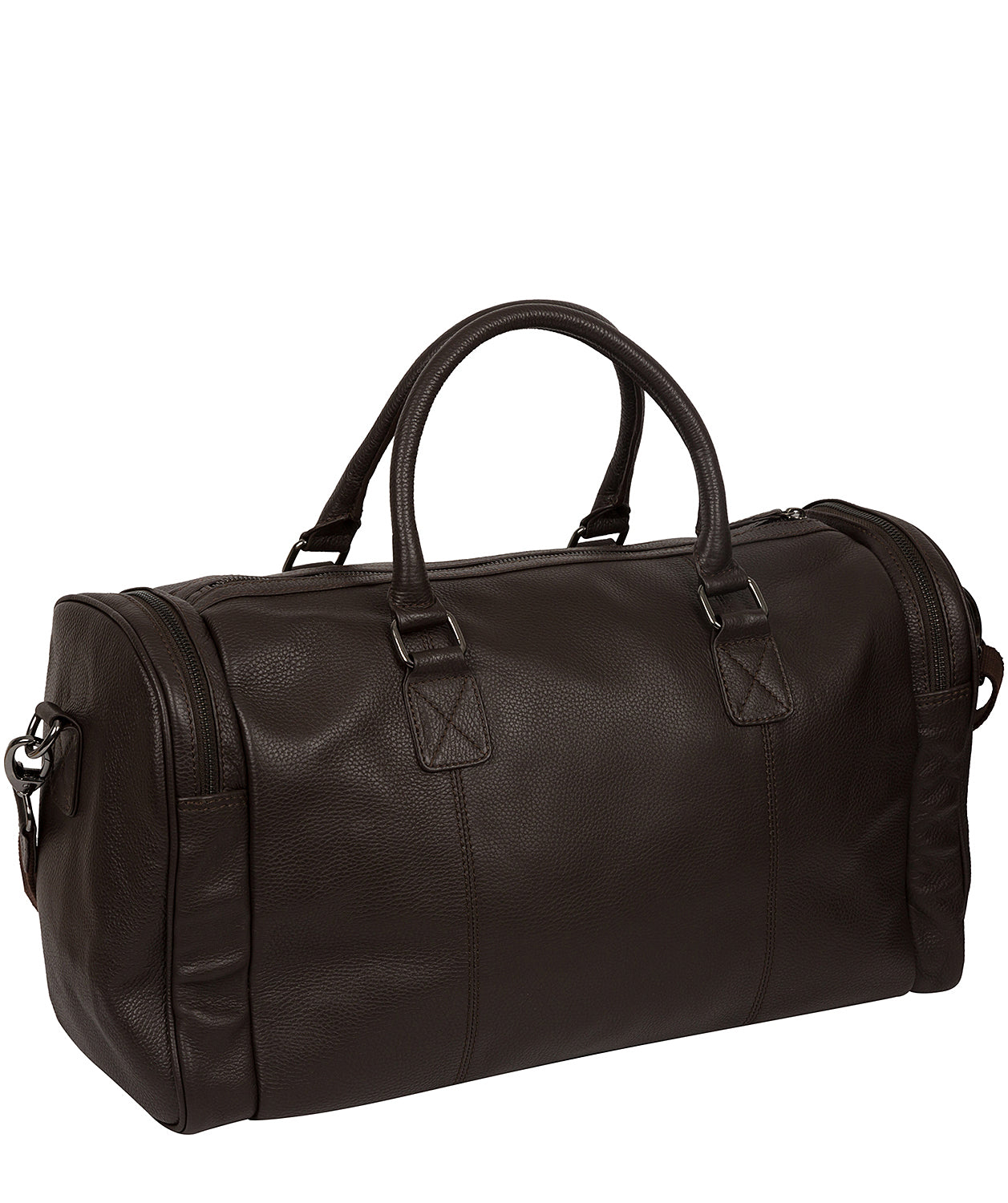 Brown Leather Holdall 'Ocean' by Cultured London – Pure Luxuries London