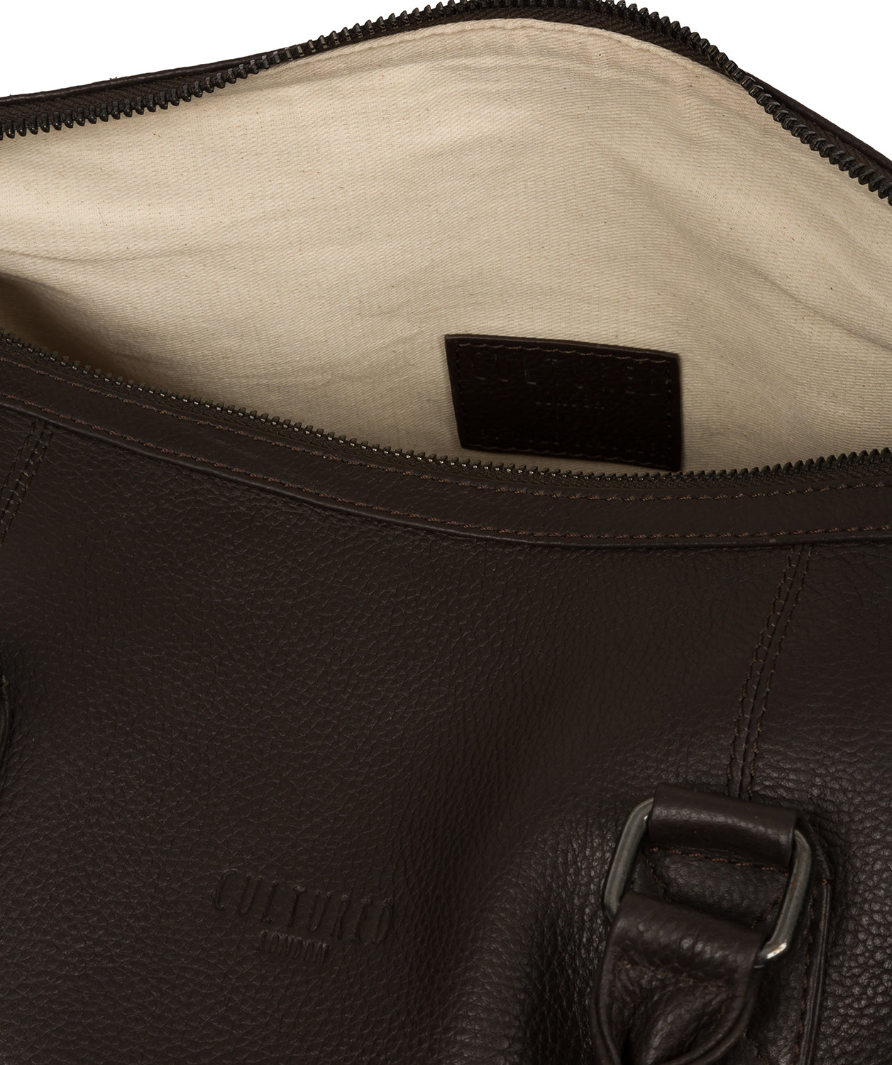 'Ocean' Brown Leather Holdall